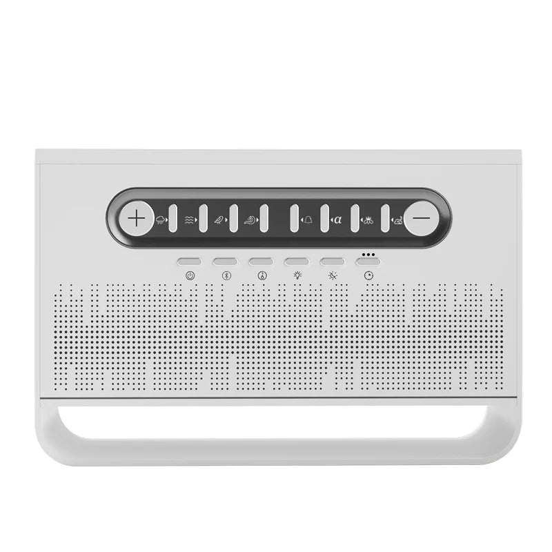 Bedroom White Noise Bluetooth Speaker Colorful Light Imitation Flame Soundbar Timed Shutdown MP3 Music Player Sleep Aid Speaker