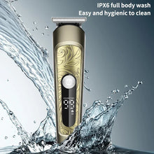 Load image into Gallery viewer, 6 in 1 Multi-functional Waterproof Hair Clipper Ears Nose Hair Trimmer Electric Shaver Men's Grooming Tools
