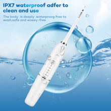 Load image into Gallery viewer, 5 Mode Portable Household Electric Sonic Toothbrush Dental Scaler Calculus Tartar Stain Remover Teeth Whitening kit Tooth Whitener USB Charging Base IPX7 Waterproof with Replacement Heads for Adults
