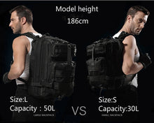 Load image into Gallery viewer, Bags Backpacks Hiking Backpack  Outdoor Military Rucksacks Tactical Backpack Military Bag Men Tactical Bag Backpack Bag
