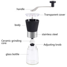 Load image into Gallery viewer, Small Coffee Powder Grinder Adjustable Coarse Fine Coffee Powder Maker For Kitchen
