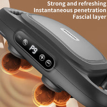 Load image into Gallery viewer, Six Head Fascia Gun Massager Professional Level Muscle Relaxation Massage Gun Electric Vibration Waist and Back Massage

