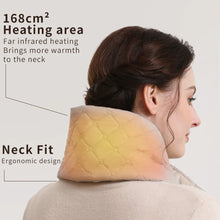 Load image into Gallery viewer, Heating Scarf 3 Heating Levels Winter Electric Heated Scarf Neck Wrap Warmer for Women Men Christmas Gift

