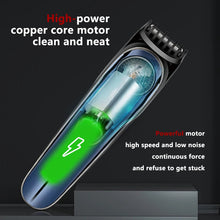 Load image into Gallery viewer, Men's Hair Trimmer Adjustable Usb Rechargeable Electric Beard Carbon Steel Men Professional Trimmer Home Styling
