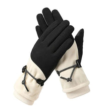 Load image into Gallery viewer, 1 Pair Women Winter Warm Gloves Touch Screen Fleece Lined Windproof Gloves Thicken Warm Snow Gloves for Outdoor Cycling Skiing
