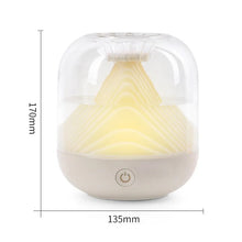 Load image into Gallery viewer, Humidifiers Diffusers Essential Oils Air Humidifier With LED Night Light USB Rechargeable Portable For Home Office
