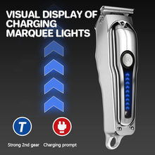 Load image into Gallery viewer, Cordless Hair Trimmer Mini Hair Cutting Kit with 6 Guide Combs Portable USB Rechargeable Haircut Clippers for Men Women Kids
