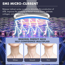 Load image into Gallery viewer, Ice Compress Neck Facial Massager LED Photon Skin Care EMS Face Lifting Firming Wrinkle Removing Whitening Eye Beauty Device
