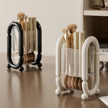 Load image into Gallery viewer, Light Luxury Minimalist Makeup Brush Storage Cylinder Dresser Desktop Eyebrow Pencil Brush Storage Rack
