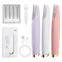 Load image into Gallery viewer, Electric Eyebrow Shaver Trimmer Blade Razor Face Hair Remover Portable Lady Shaver Stylish Useful Beauty Tool Makeup Accessories
