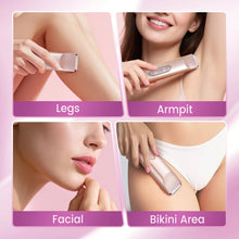 Load image into Gallery viewer, 3 in 1 Painless Women Electric Razors Bikini Trimmer Wet Dry Use for Ladies Pubic Hair Detachable Head Electric Shaver
