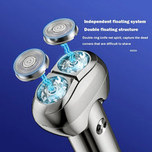 Load image into Gallery viewer, Electric Shaver Beard Hair Trimmer Washable Type-C Rechargeable Clipper Shaving Beard Machine Facial Epilator Gift
