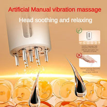 Load image into Gallery viewer, Micro-current Scalp Massage Comb Portable Medicine Liquid Oil Applicator LED Light Head Hair Growth Nourishing Massager
