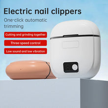 Load image into Gallery viewer, Electric Nail Clippers Rechargeable Nail Trimmer Polishing Automatic Nail Clippers Household Nail Cutting Tool Type-C
