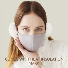 Load image into Gallery viewer, Winter Warm Sports Face Mask Men Women Thickened Fleece Eye Protection Windproof Dust-proof Driving Cycling Hiking Mask Unisex
