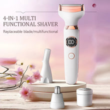 Load image into Gallery viewer, 4-in-1 Multifunctional Electric Hair Removal Device for Women Full Body Shaving and Eyebrow Trimming Device Nose Hair Remover
