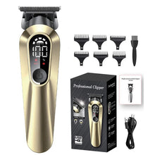 Load image into Gallery viewer, Professional Digital Men's Electric Hair Clipper Household Hair Trimmer Multifunctional Hair Salon Hairdressing Machine
