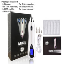 Load image into Gallery viewer, Mole Removal Pen Sweep Spot Wart Corn Dark Remover LCD Professional 9 Speed Skin Care Salon Beauty Tool
