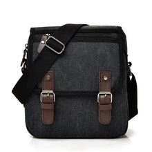 Load image into Gallery viewer, Casual Fashion Canvas Men's Bag Vintage Men's Canvas Shoulder Bag Fashion Men's Business Messenger Bag

