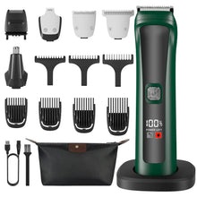 Load image into Gallery viewer, 5 in 1 Hair Clipper Sets Pro Hair Trimmer Hair Cutting Machine for Man USB Charging Electric Shaver Clipper Trimmer Machine
