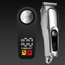 Load image into Gallery viewer, Men Grooming Tool Set High Power Trimming Device with LCD Display Vintage Hair Cutter ABS Texture for Hair Grooming
