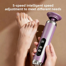 Load image into Gallery viewer, 3 In 1 Electric Foot Grinder/Foot Care Device Rechargeable Pedicure Machine Removes Dry Skin For Smoother Feet Pedicure Tools

