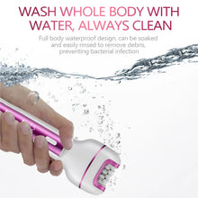 Load image into Gallery viewer, 3 in 1 Rechargeable Women Epilator for Face Body Electric Shaver Female Hair Removal Bikini Trimmer Leg Lady Shaver Callus Remover
