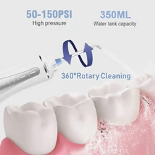 Load image into Gallery viewer, Oral Irrigator Water Flosser 5Modes Portable Dental Water Jet 350ML Water Tank Teeth Cleaner USB Charge Waterproof
