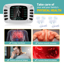 Load image into Gallery viewer, 8 Modes 15 Levels Massage Instrument Electric Massager EMS Muscle Stimulator Meridian Apparatus Massager
