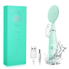 Load image into Gallery viewer, High Frequency Electric Face Cleaner Brush Sonic Facial Cleansing Deep Pore Cleaner Blackhead Removal Facial Massager
