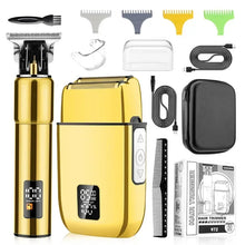 Load image into Gallery viewer, Men's Electric Shaver Multifunctional Whole Body Washing Hair Clipper Sets Digital Display Hairdresser Trimmer
