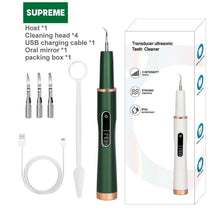 Load image into Gallery viewer, Dental Scaler Ultrasonic Tooth Cleaner Stone Removal Electric Sonic Plaque Remover for Teeth Stain Tartar Calculus whitening
