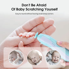 Load image into Gallery viewer, Electric Baby Nail Trimmer Kids Scissors Infant Nail Care Safe Nail Clipper Cutter For Newborn Nail Trimmer Manicure
