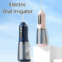 Load image into Gallery viewer, Smart Electric Oral Irrigator Rechargeable Professional Dental Cleaner Cordless with 4 Nozzles Tooth Scaler Travel
