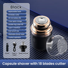 Load image into Gallery viewer, Mini Electric Razor Shave Portable Electric Shaver Pocket Size Portable Outdoor Smart Battery Tool Mini Beard Razor For Men
