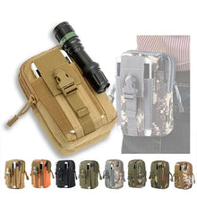 Load image into Gallery viewer, Men Outdoor Sport Tactical Molle Pouch Belt Waist Pack Bag Phone Case Military Camping Climbing Running Hunting Small EDC Bags
