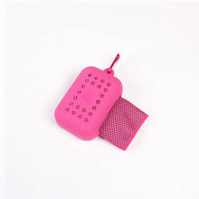Load image into Gallery viewer, Small Silicond Ice Towel Cold Sports Cooling Ice Cold Towel Cycling Equipment Travel Yoga Bicycle Accessories Cycling Equipment
