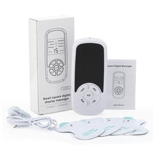 Load image into Gallery viewer, Tens Muscle Stimulator 6 Mode Electric EMS Acupuncture Body Massage Digital Slimming Machine Electro Stimulator
