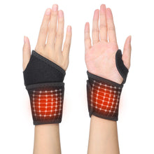 Load image into Gallery viewer, Heating Foam Wristbands Wrapped Joint Self-Heating Wrist Support Brace Wrap Heated Hand Warmer Compression Pain Relief Health Care
