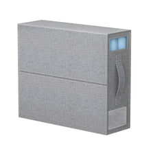 Load image into Gallery viewer, Portable Handle Bed Sheet Box Bed Sheet Storage Box Capacity Bed Sheet Storage Box with Window Dust Proof Foldable for Clothes
