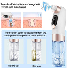 Load image into Gallery viewer, Electric Blackhead Remover Pore Vacuum Cleaner Facial Black Dots Vacuum Cleaner Pimple Acne Blackhead Removal Black Dots Remover
