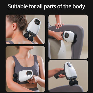 Muscle Massage Gun Protable Body Massager Deep Handheld Percussion Massager For Body Back And Neck Leg Fascial Gun