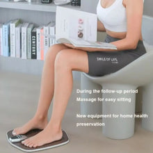 Load image into Gallery viewer, Electric EMS Foot Massager Pad with Remote Control Foldable Foot Circulation Massager 8-Mode Relaxation Tool
