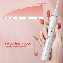 Load image into Gallery viewer, Sonic Electric Toothbrush Travel for Adults Children Dental Whitening Teeth Kit 6 Cleaning Modes 4pcs Tooth Brush Heads Kids
