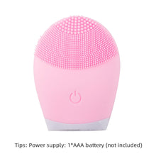Load image into Gallery viewer, Electric cleanser Facial Cleansing Brush Face Skin Care Tools Waterproof Electric Sonic Cleanser Facial Beauty Massager

