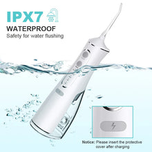 Load image into Gallery viewer, Oral Irrigator Tooth Scaler 4-speed Adjustment Water Flosser Portable Dental Water Jet IPX7 Waterproof Teeth Cleaner
