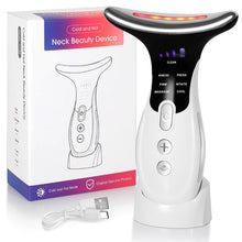Load image into Gallery viewer, 7 Colors Anti Wrinkle Facial Massager Neck Face Beauty Device Skin Tighten Facial Lift Device Reduce Double Chin Skin Care Tool
