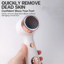 Load image into Gallery viewer, Electric Foot Callus Remover Kit Rechargeable Callous Removers Portable Foot File for Dead Hard Cracked Dry Skin Pedicure Tools
