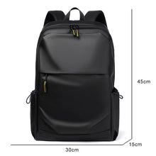 Load image into Gallery viewer, Business Men's Backpack Zipper Design 15.6 Inches Laptop Bag For Male Nylon Cloth Wear-resistant Waterproof Casual Rucksack
