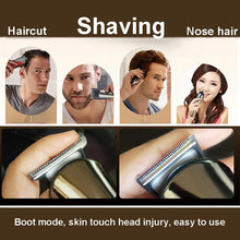 Load image into Gallery viewer, Multifunction Men's Electric Hair Trimmer Clipper Beauty Beard shaper Shavers Cordless Nose Hair Trimmer rechargeable Men Shaver

